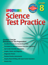 Spectrum Science Test Practice, Grade 8@